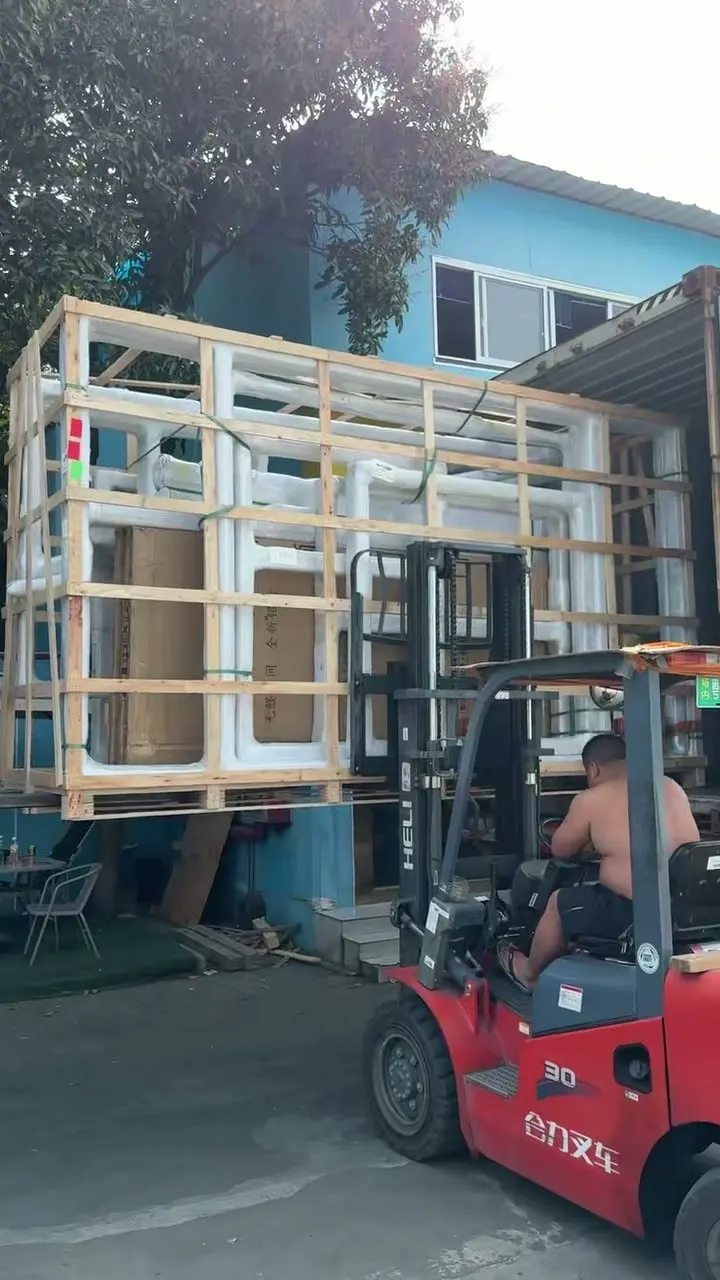 BuildCargo Logistics furniture shipment being loaded for a documented European delivery case